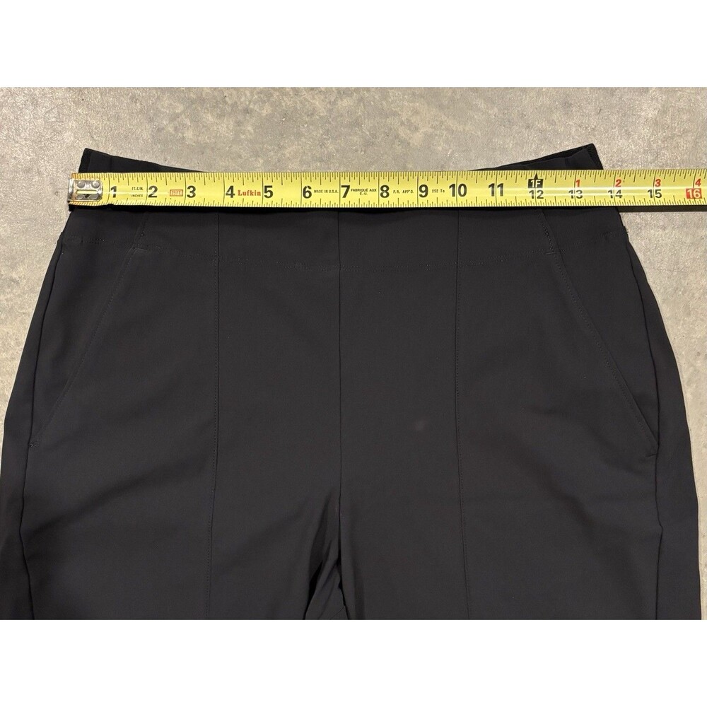 Athleta Black Bermuda Shorts Womens Size 6 Stretch 9” Inseam Lightweight - Picture 3 of 7